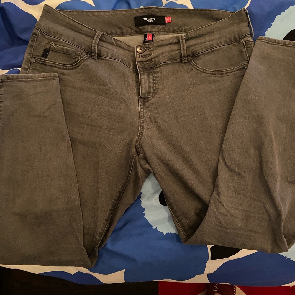 Torrid grey jeggings